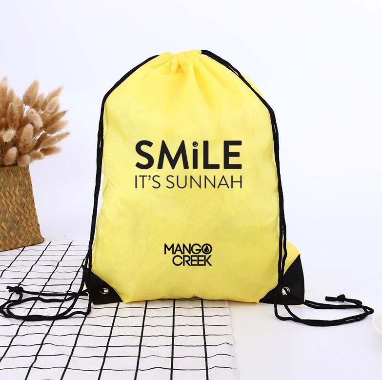 Cinch Drawstring Backpack - Mango Creek | Seemi&